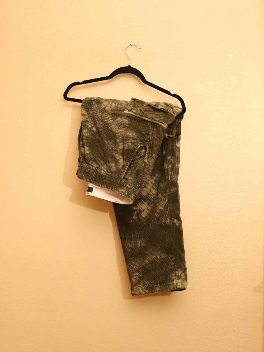 Vans Corduroy Loose Tapered Tie Dye Cargo Pants (32)